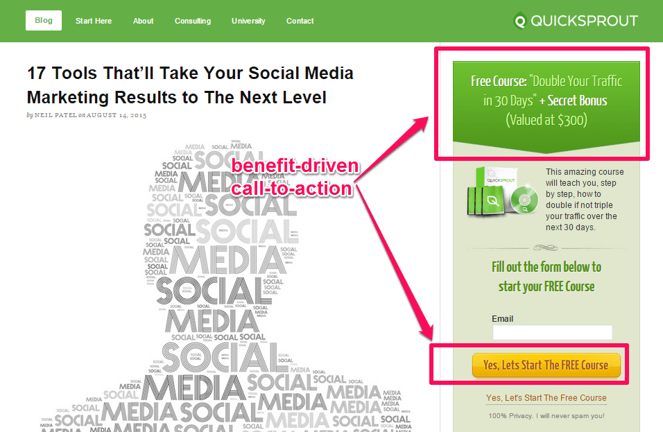 如何優化網站轉換率？重點在于你的 CALL TO ACTION 5